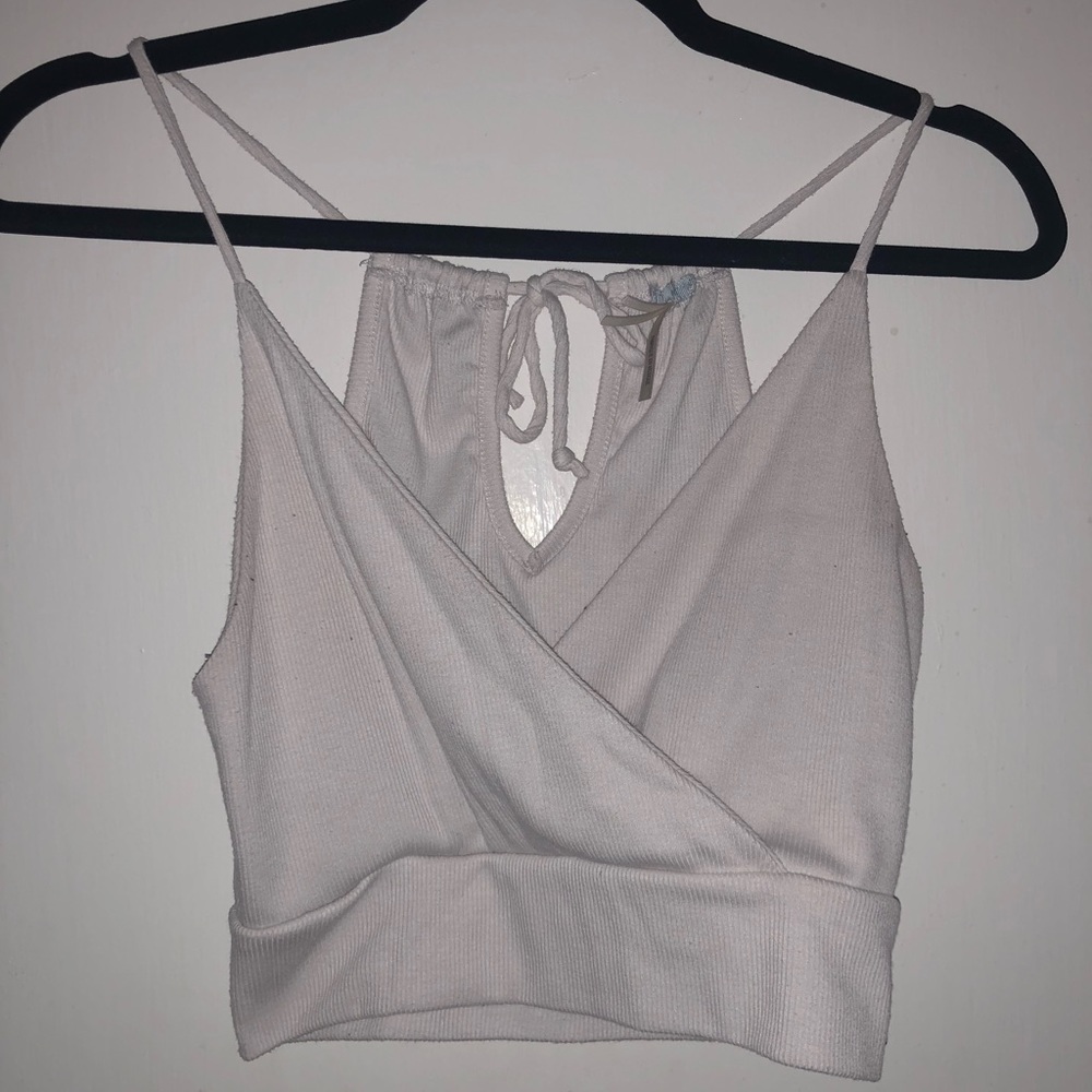 Urban outfitters White crop top